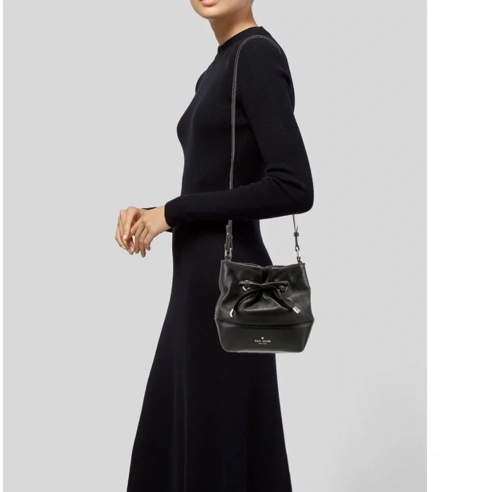 Kate Spade New York Leather Bucket Bag